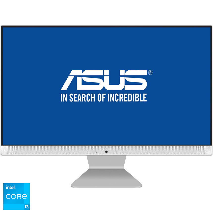 Sistem All-in-One ASUS V241EAK cu procesor Intel® Core™ i3-1115G4 pana la 4.10 GHz, Tiger Lake, 23.8", Full HD, IPS, 8GB DDR4, 256GB SSD, Intel® UHD Graphics, Endless OS, White