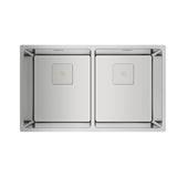 Chiuveta de bucatarie Teka FLEXLINEA 2B 740, 2 cuve, Top & Flush, inox