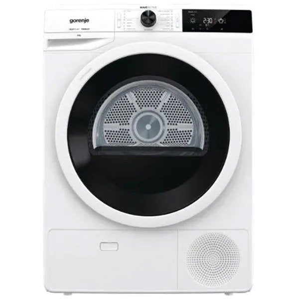 Uscator de Rufe GORENJE DE82/GD, Pompa de caldura, 8 kg, 16 programe, Clasa A++, Alb