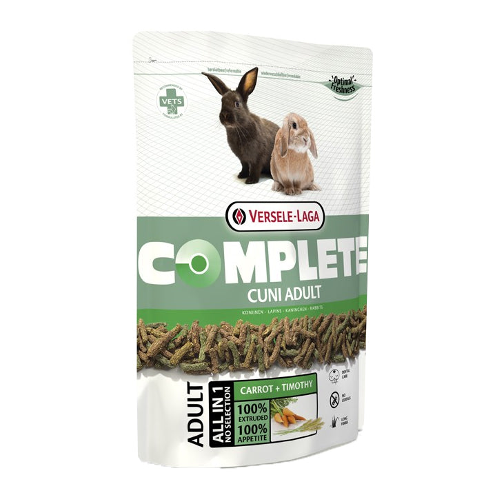 Hrana bogata in fibre pentru iepuri pitic Versele Laga Complete, Adult, 1,75 kg