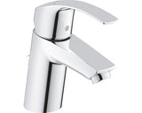 Baterie lavoar monocomanda pentru presiune joasa GROHE Eurosmart marime S 23459002 set evacuare cu tija crom