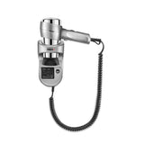 Uscator de par Valera Action Super Plus 1600 Shaver Silver, 1600W, 3 trepte temperatura, 2 viteze, Montare pe perete, Gri
