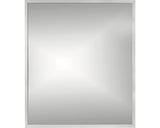 Oglinda Baie Dreptunghiulara Cordia Brw Line 65x60 Cm Rama Argintie