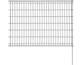 Gard Protectie Iaz Zincat Lacuit 80x116 Cm Verde