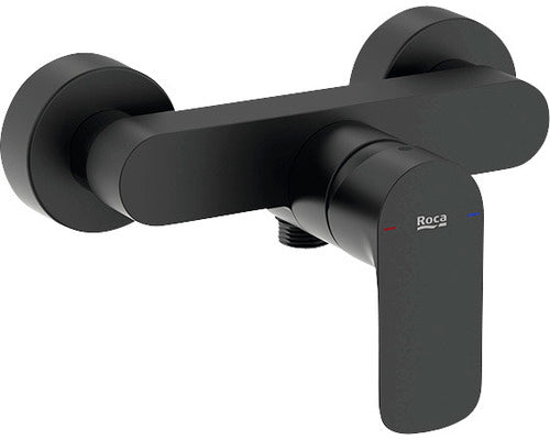 Baterie Dus Monocomanda Roca Cala Negru Mat