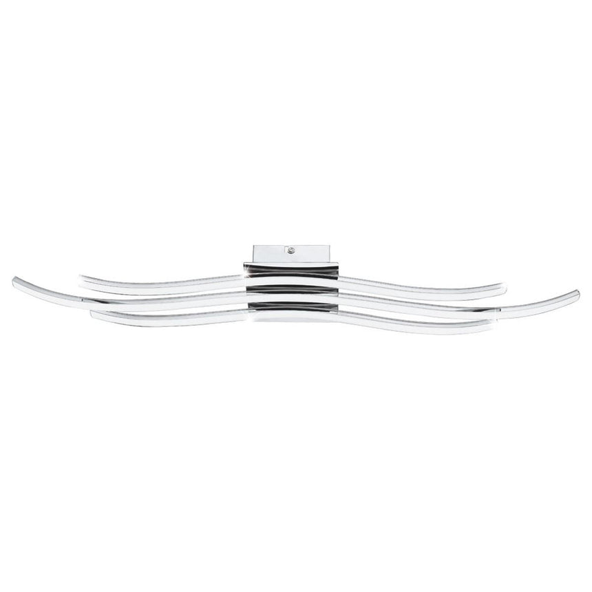 Plafoniera LED Eglo Roncade, 26W, 3000K, crom