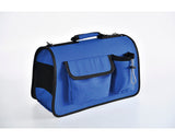 Geanta Transport Pisici 4dog 50x30x24 Cm Albastru