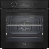 Cuptor incorporabil Beko BBIS17300BPSE, Electric, 72 l, Steam Assisted Cooking, 9 functii de gatire, AEROPerfect, Autocuratare pirolitica, SteamShine Cleaning, Grill, 3D Cooking, Clasa A+, Negru