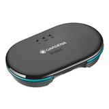 Control smart pentru irigare Gardena, 6 zone, IPX4, Aplicatie smartphone, Negru