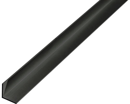 Cornier Aluminiu Alberts 15x15x1 Mm, Lungime 2m, Negru
