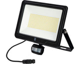 Proiector Cu Led Integrat Lumak Pro 100w 16500 Lumeni Ip44, Lumina Neutra, Senzor De Miscare