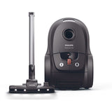Aspirator cu sac Philips XD8122/10, 900 W, 4 l, Filtru HEPA, Cablu 9 m Negru
