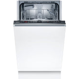 Masina de spalat vase incorporabila Bosch SRV2IKX10E, 9 seturi, 4 programe, Clasa F, ExtraDry, InfoLight, AquaStop, ActiveWater, 45 cm