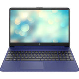 Laptop HP 15s-fq1046nq, Intel Core i3-1005G1 pana la 3.4GHz, 15.6" Full HD, 8GB, SSD 512GB, Intel UHD Graphics, Free DOS, Albastru