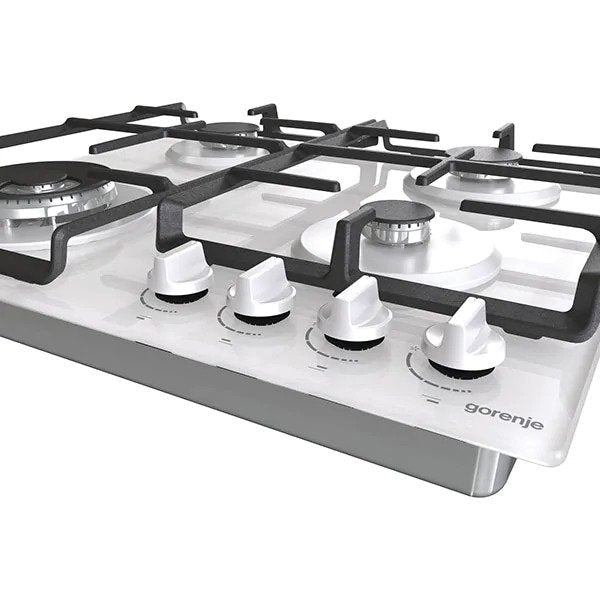 Plita incorporabila GORENJE GTW641EW, gaz, 4 arzatoare, Alb