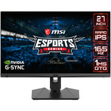 Monitor LED IPS MSI 27", WQHD, DisplayPort,165Hz, 1ms, G-Sync, Vesa, Negru, MAG274QRF