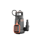 Pompa submersibila apa curata Black & Decker BXUP250PCE, 250 W, debit 6000 l/h, inaltime maxima de refulare 6 m,absorbtie 7 m, presiune maxima 0.6 bar