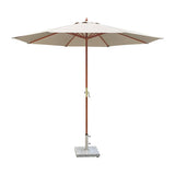 Umbrela cu tija de lemn Soluna Biarritz Ø 300 cm bej