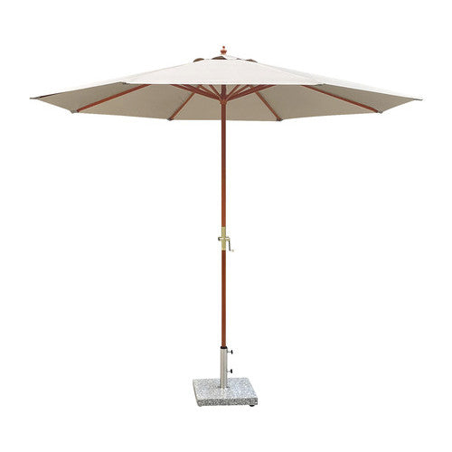 Umbrela cu tija de lemn Soluna Biarritz Ø 300 cm bej