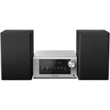 Microsistem Panasonic SC-PM700EG-S, 80W, Bluetooth, MP3, USB, CD, Radio FM, Argintiu
