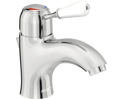 Baterie lavoar monocomanda Weser, cartus ceramic 40 mm, aerator M24, crom