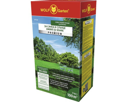 Seminte Wolf Gazon Premium Umbra/soare 2 Kg