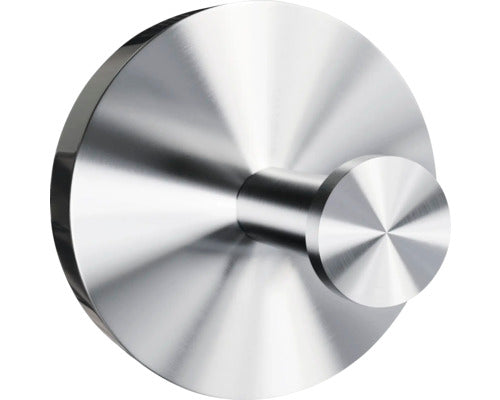 Cuier Baie Simplu Reika Saku, Set 2 Buc, Inox Periat