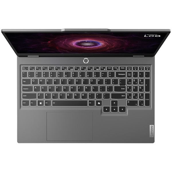 Laptop Gaming Lenovo LOQ 15ARP9 cu procesor AMD Ryzen™ 7 7435HS pana la 4.5GHz, 15.6" Full HD, IPS, 144Hz, 24GB DDR5, 512GB SSD, NVIDIA® GeForce RTX™ 4050 6GB GDDR6, No OS, Luna Grey