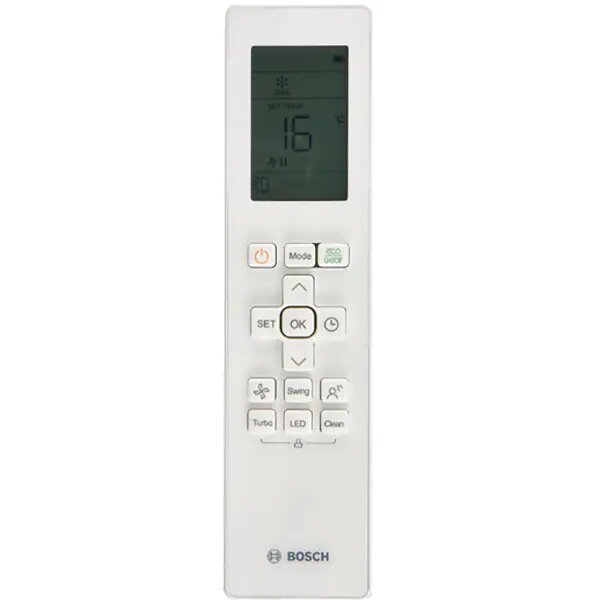 Aer Conditionat pentru 2 incaperi BOSCH Climate 3000i, 9000/12000 BTU, A++/A+, Unitate externa 21000 BTU, Afisaj, Wi-Fi, Alb