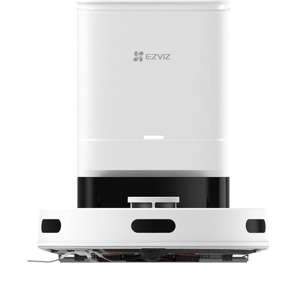 Aspirator Robot EZVIZ RE4 Plus, 0.35l, 24.1V, Autonomie max 240 min, Wi-Fi, Functie Mop, Alb-Negru