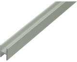 Profil Aluminiu Tip H Alberts 19x30x1, 5 Mm, Lungime 1m, Eloxat