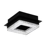 Plafoniera EGLO FRADELO 1 99324, LED 1X4W 400lm 3000K IP20, Negru