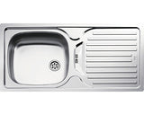Chiuveta Bucatarie Cu O Cuva Teka Infant 86 X 44 Cm, Picurator Pe Dreapta, Inox Microtexturat