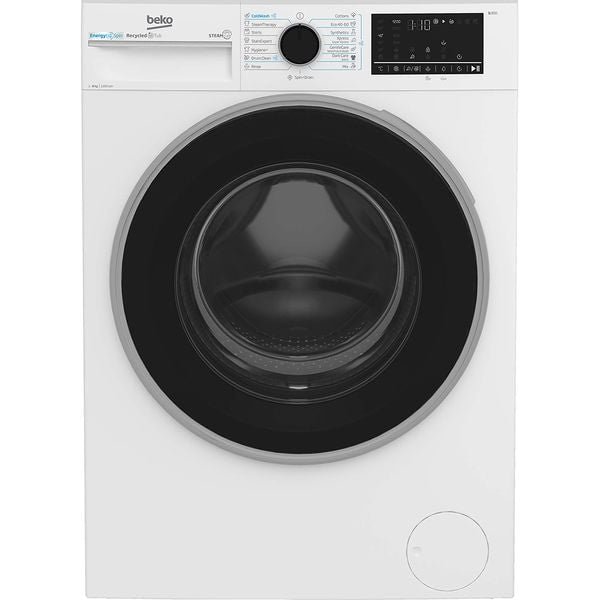 Masina de Spalat Rufe Frontala BEKO B3WFU48215WB2 ES, EnergySpin, SteamCure, 8 kg, 1200rpm, Clasa A, Alb