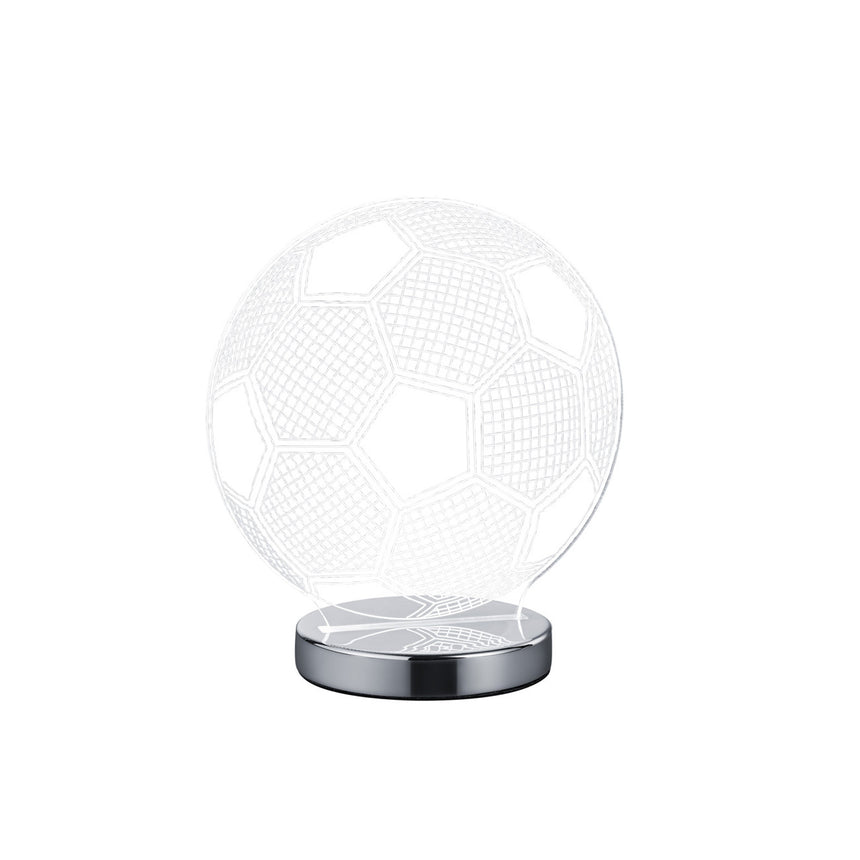 Veioza LED Ball, R52471106, Crom, LED 7W, Lumina Variabila, 400lm