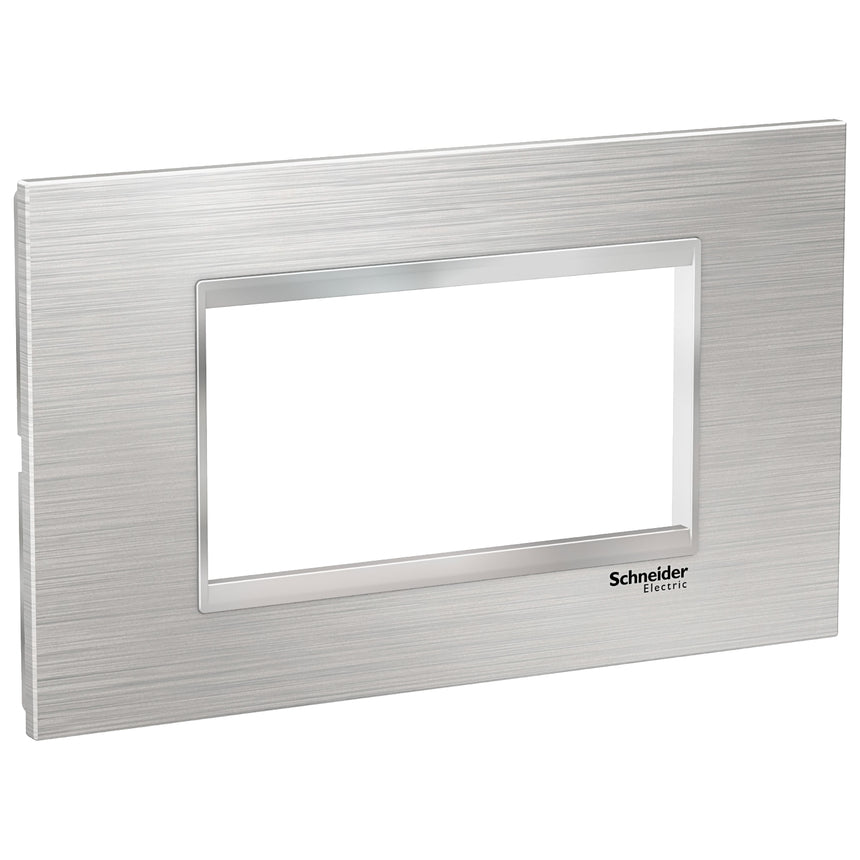 Rama Ornament 4M inox Schneider Eazy Styl argintiu/crom