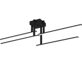 Plafoniera Ipolitto 30w 3600 Lumeni, Negru