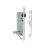 Broasca ingropata Yale pentru usi de interior din lemn orificiu pentru cheie, dornmass 43 mm, interax 90 mm culoare alb