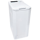 Masina de spalat rufe cu incarcare verticala Candy CSTG 48TE/1-S, 8 kg, 1400 RPM, Clasa F, Mix Power Systems, Easy Iron, Kg Detector, Gentle touch opening, Alb