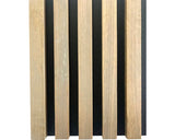 Panou Riflaj Decorativ Nature Maxi Stejar Gri 27x250x2800 Mm