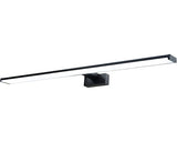 Lampa pentru oglinda cu LED integrat Chicago XL 12W 1200 lumeni, aluminiu