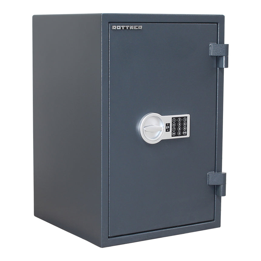 Seif Antifoc si Antiefractie Rottner Fire Hero 65 EN1 Inchidere Electronica Antracit