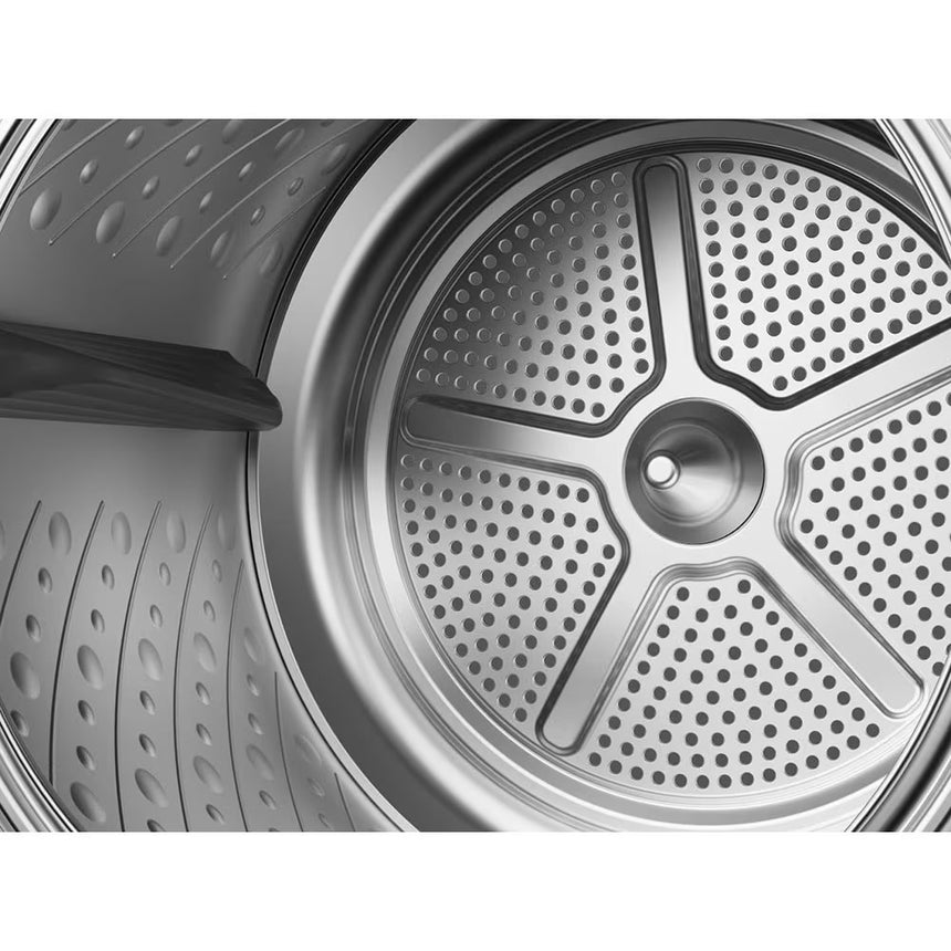 Uscator de Rufe HISENSE DH5S902BW, Pompa de Caldura, 9 kg, 14 Programe, Clasa A+++, Alb