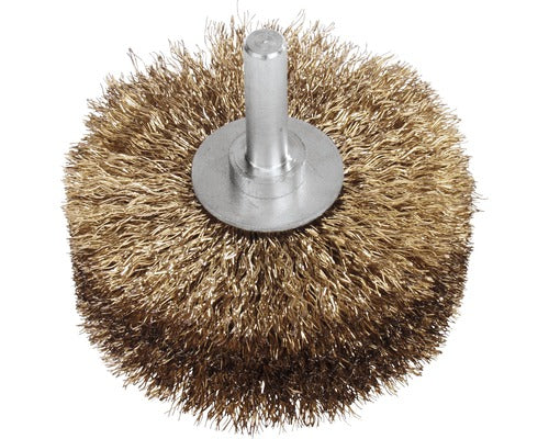 Perie Sarma Rotunda Lessmann Ø80mm, Sarma Fina Placata Cu Alama