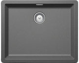 Chiuveta granit Schock Greenwich N-100L Stone Cristadur 556 x 456 mm, adancime cuva 200 mm, montare sub blat