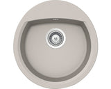 Chiuveta Bucatarie Rotunda Schock Manhattan R-150 47x49 cm Cristalite Beton