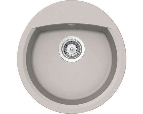 Chiuveta Bucatarie Rotunda Schock Manhattan R-150 47x49 cm Cristalite Beton