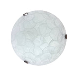 Plafoniera KLAUSEN, GOMBA D400, Alb, KL100022, 2XE27
