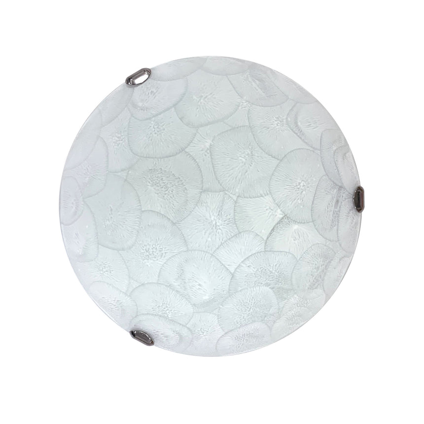 Plafoniera KLAUSEN, GOMBA D400, Alb, KL100022, 2XE27