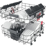 Masina de spalat vase incorporabila Whirlpool WIO 3T133 PLE, 14 seturi, 11 programe, Clasa D, Program senzor al 6-lea simt, 60 cm